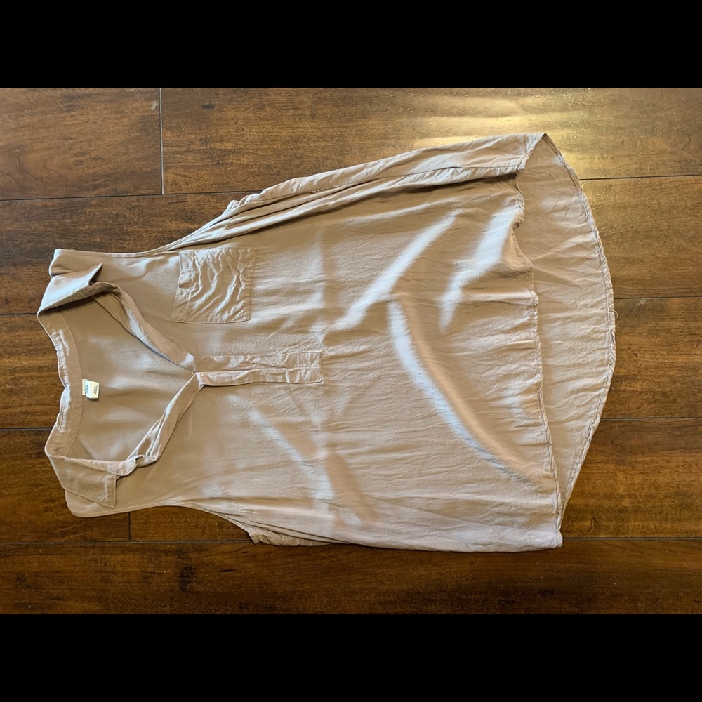 Mocha sleeveless top